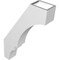 Ekena Millwork 3 1/2-in. W x 14-in. D x 22-in. H Balboa Architectural Grade PVC Knee Brace BRCP035X14X22BOA - alternate 3